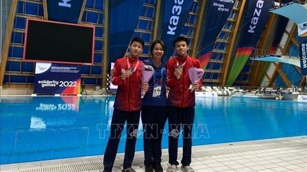Vietnamese swimmers bag three medals at Russia's Friendship Games 2022