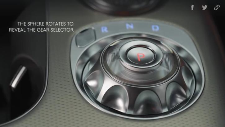 Cần số như quả cầu pha lê trên xe sang Hàn Quốc