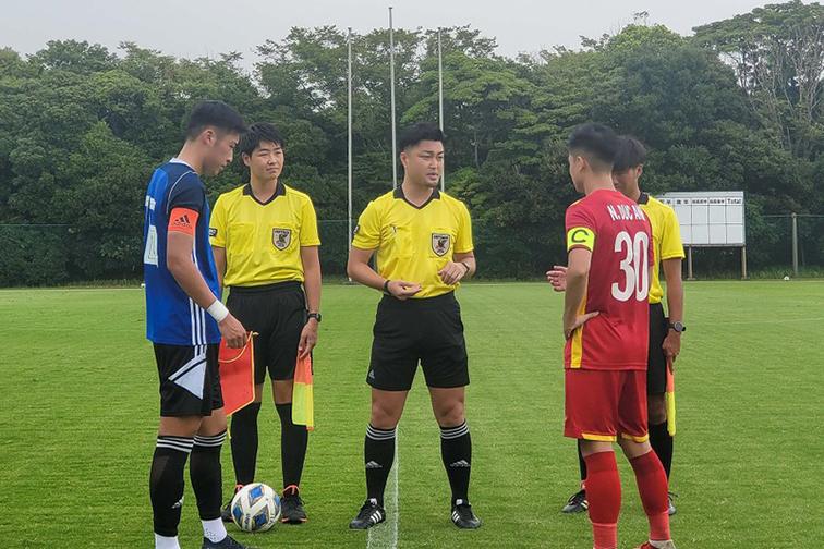 U20 Việt Nam "tập trận" cùng U20 Nhật Bản qua 3 hiệp đấu