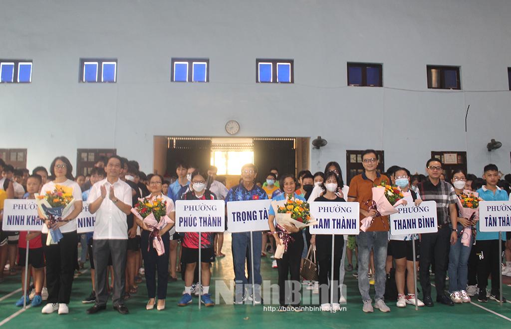 Thi đấu chung kết các môn thể thao hoạt động hè thành phố Ninh Bình năm 2022