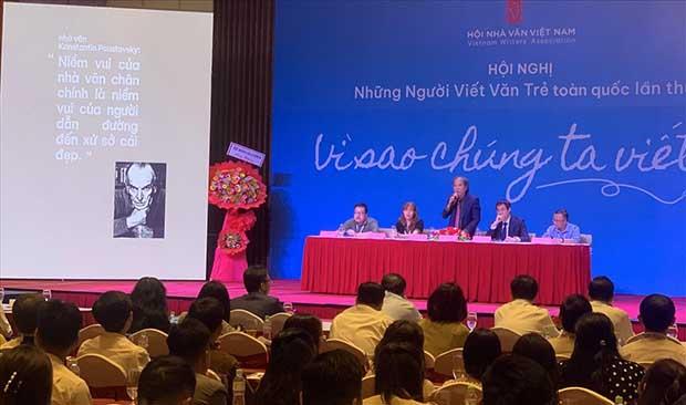 Vì sao chúng ta viết - góc nhìn của lãnh đạo Hội Nhà văn Việt Nam