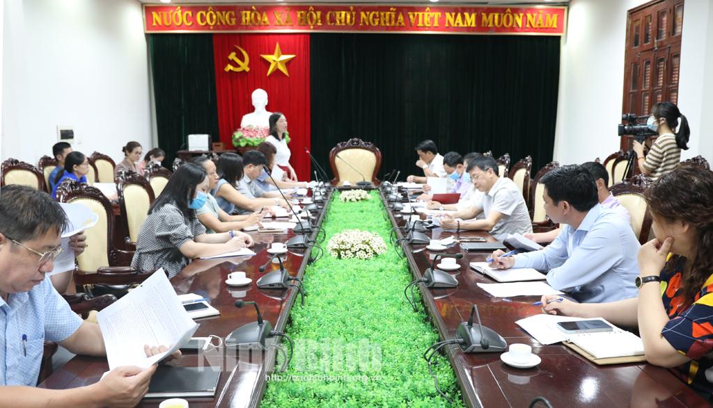 Kiểm tra công tác tiêm chủng vắc xin phòng COVID-19 tại thành phố Ninh Bình, huyện Yên Mô