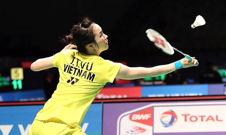 Vũ Thị Trang dừng bước ở vòng 3 Giải cầu lông vô địch thế giới 2022