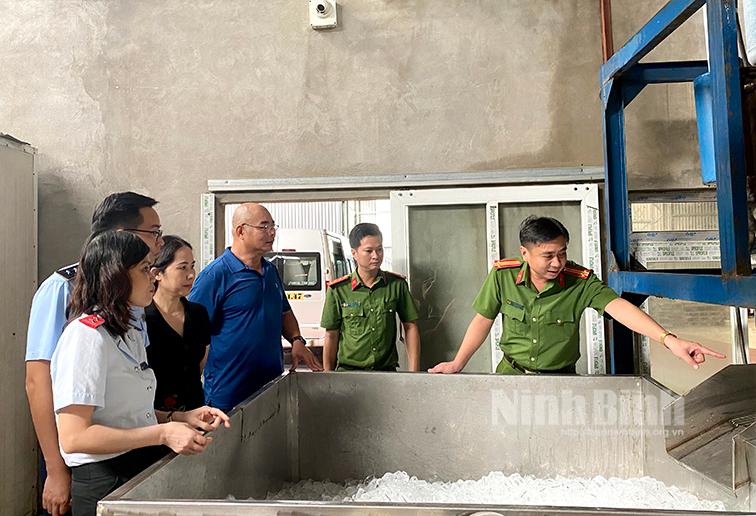 Kiểm tra ATTP tại thành phố Tam Điệp