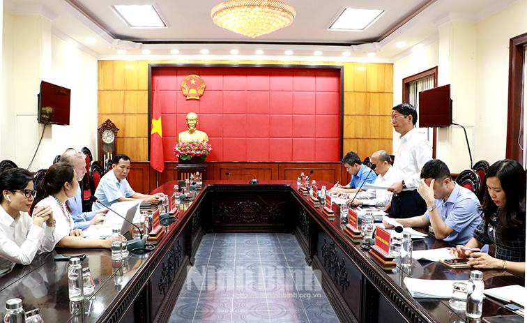 Preparations for ceremony marking 50th anniversary of World Heritage Convention in Ninh Binh inspected