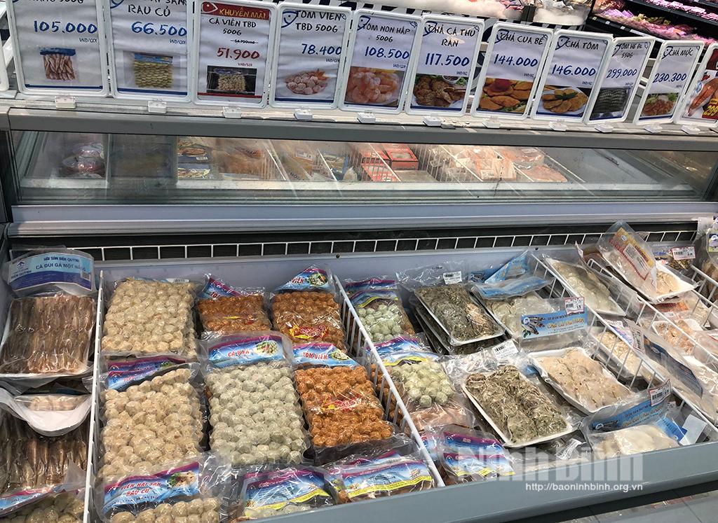 Thực phẩm đông lạnh: Giá cả phải chăng, sản phẩm phong phú