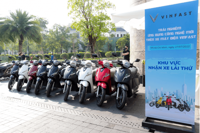 VinFast nâng cấp phần mềm cho xe máy điện