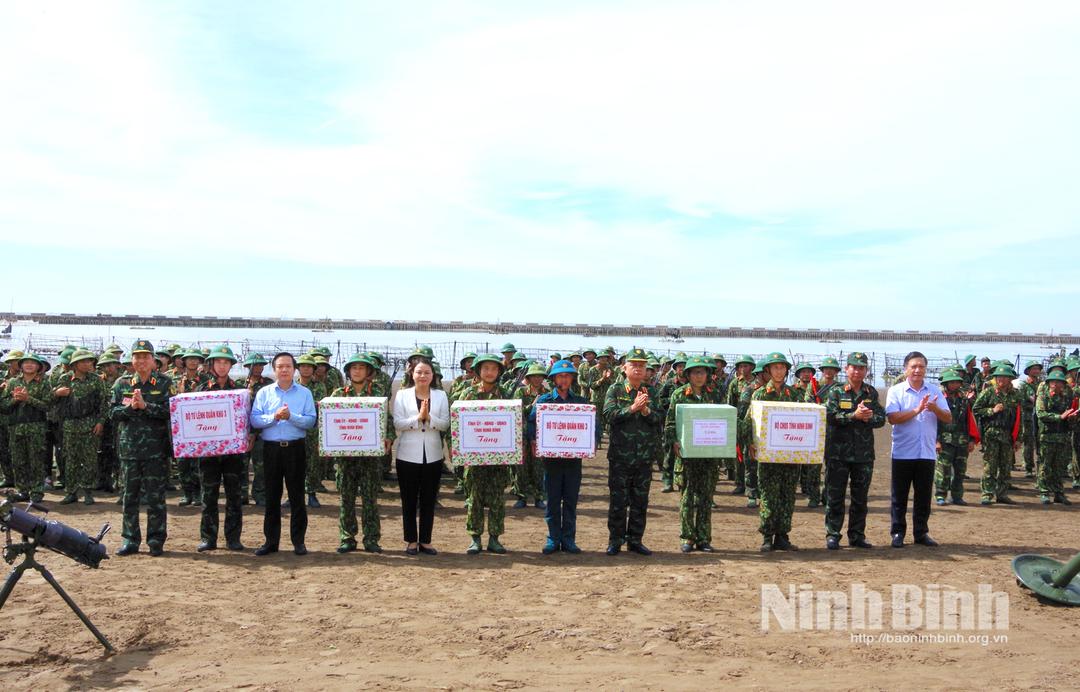 Tổ chức thành công Diễn tập chỉ huy cơ quan 1 bên 2 cấp trên bản đồ và ngoài thực địa có một phần thực binh năm 2022