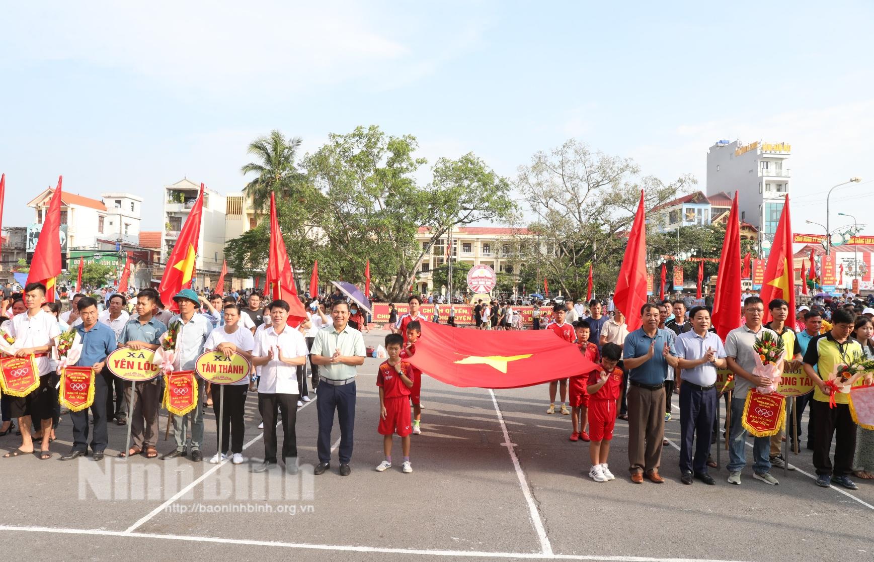 Kim Sơn khai mạc Hội thi thể thao chào mừng Quốc khánh 2/9