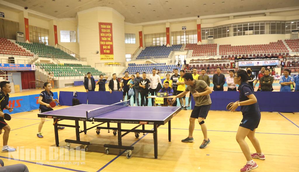 Phong trào bóng bàn của Ninh Bình ngày càng phát triển