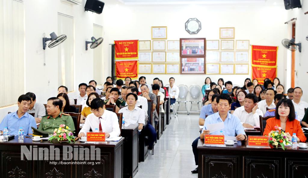 Tổng kết 10 năm thực hiện Luật Phổ biến, giáo dục pháp luật