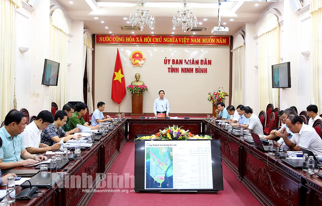 Hội nghị nghe báo cáo Quy hoạch xây dựng vùng huyện Kim Sơn