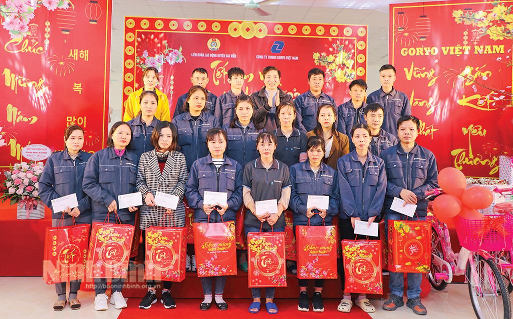 Chăm lo đời sống cho công nhân lao động dịp Tết Nguyên đán