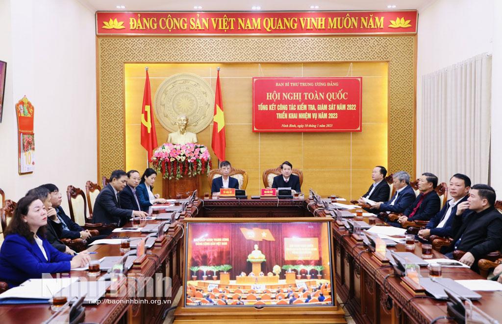 Hội nghị toàn quốc tổng kết công tác kiểm tra, giám sát năm 2022