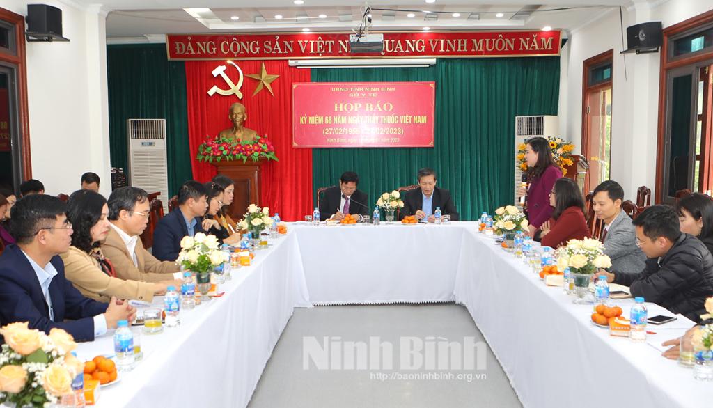 Họp báo kỷ niệm 68 năm Ngày Thầy thuốc Việt Nam 27/2