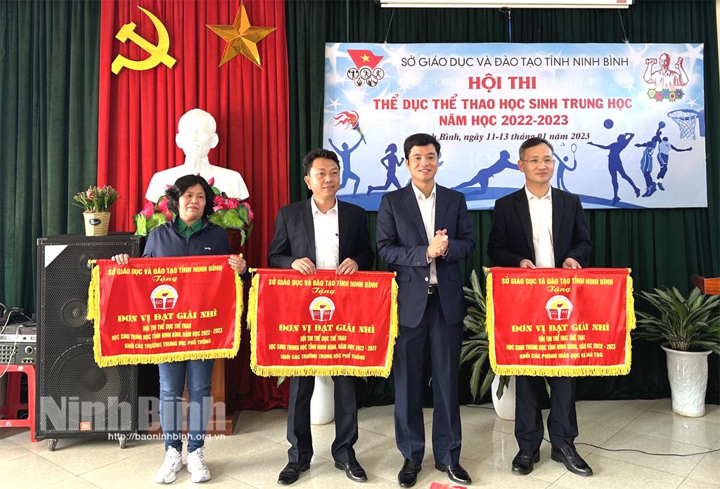 Bế mạc Hội thi TDTT học sinh trung học tỉnh Ninh Bình năm học 2022- 2023