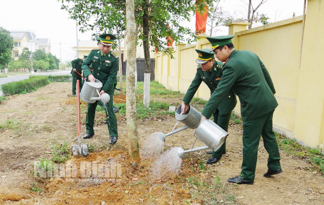 Bộ Chỉ huy Bộ đội Biên phòng tỉnh phát động "Tết trồng cây đời đời nhớ ơn Bác Hồ"