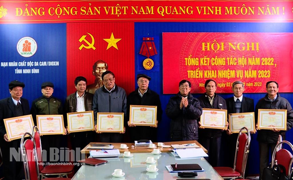 Hội Nạn nhân chất độc da cam/dioxin tỉnh triển khai nhiệm vụ năm 2023