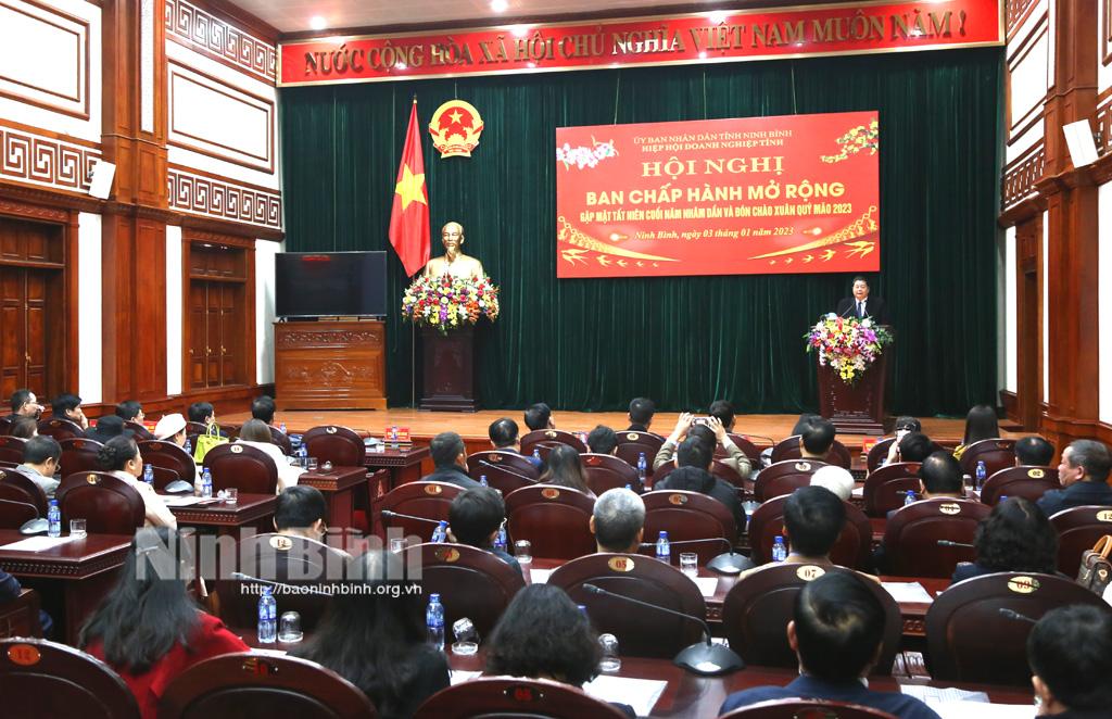 Hội nghị BCH Hiệp hội Doanh nghiệp tỉnh mở rộng