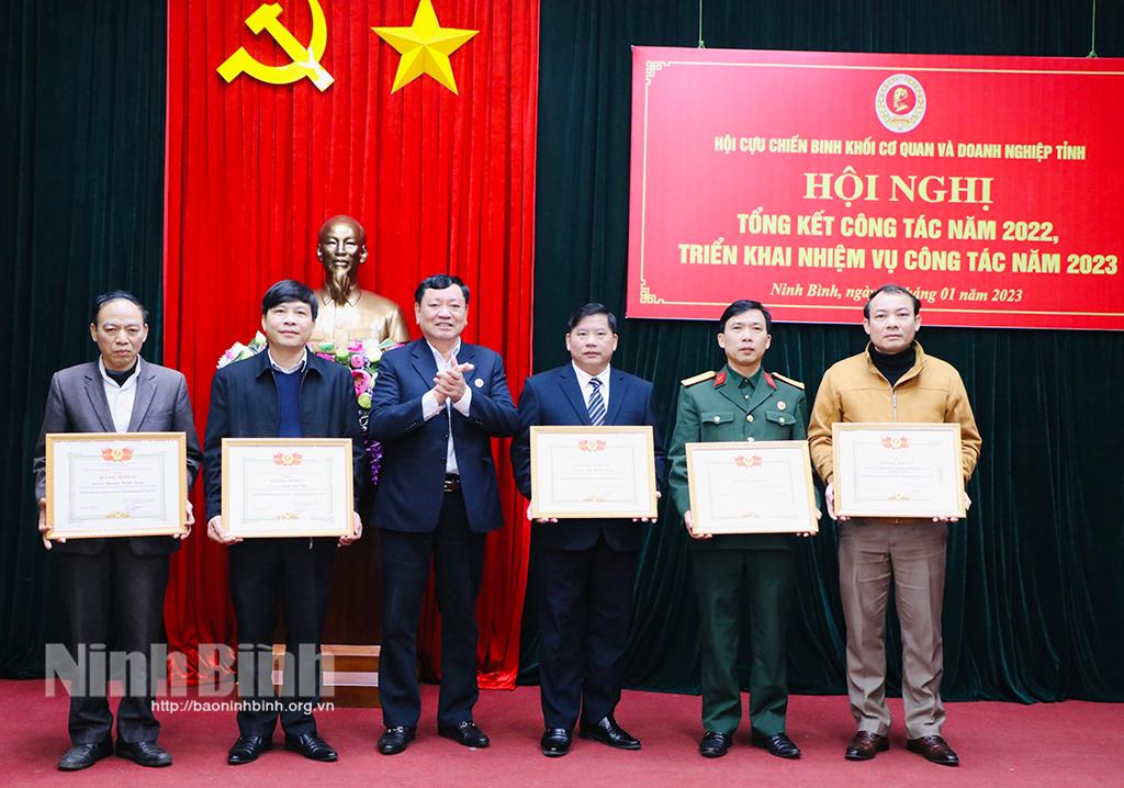 Hội CCB Khối Cơ quan và Doanh nghiệp tỉnh triển khai nhiệm vụ năm 2023