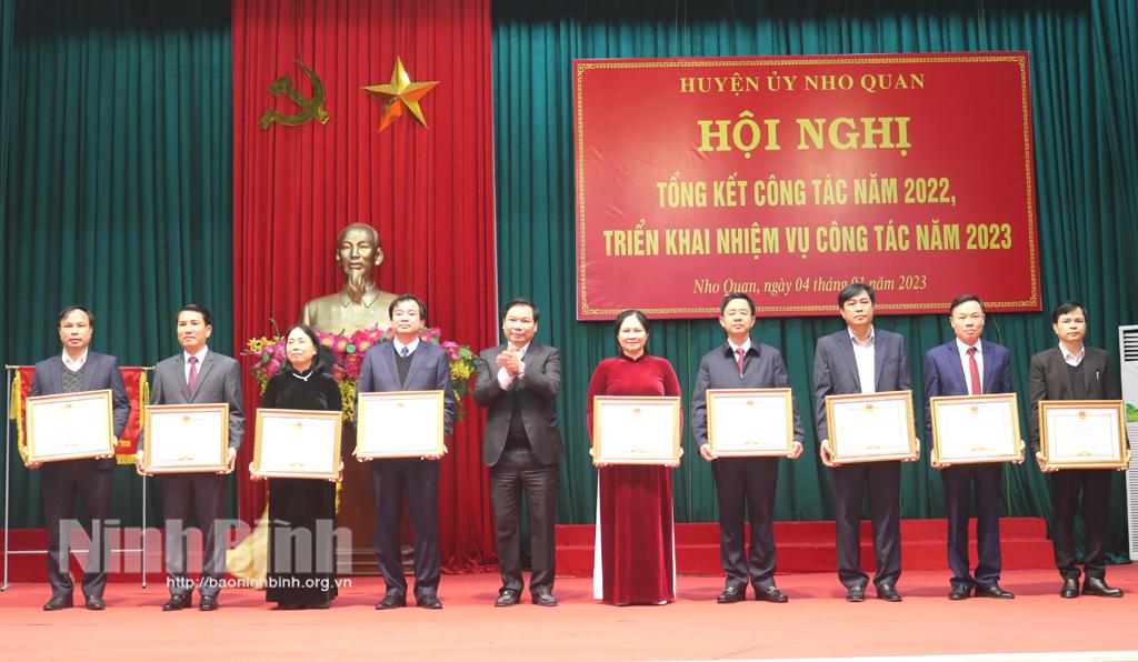 Huyện ủy Nho Quan triển khai nhiệm vụ năm 2023