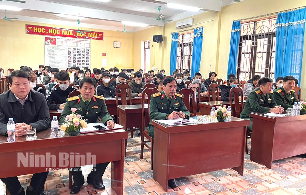 Yên Khánh: Khai giảng lớp bồi dưỡng nhận thức về Đảng khóa I, năm 2023