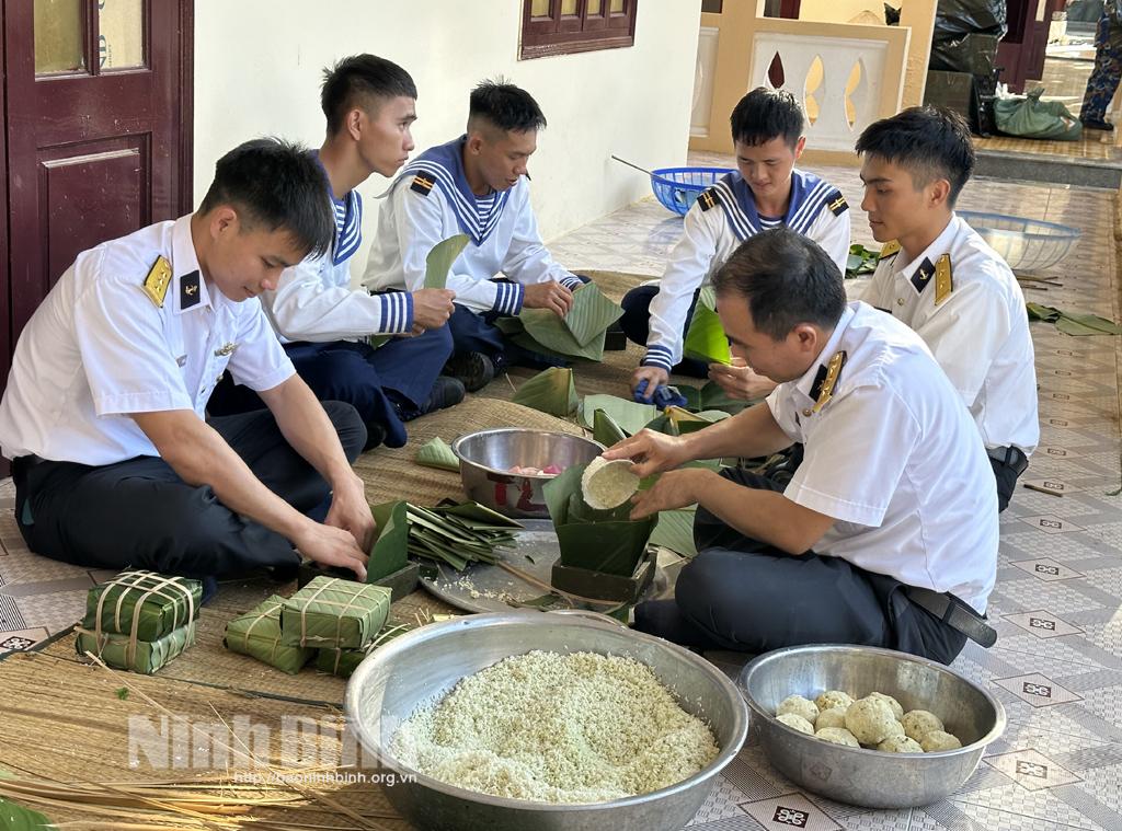 Không khí rộn ràng đón Tết ở Trường Sa