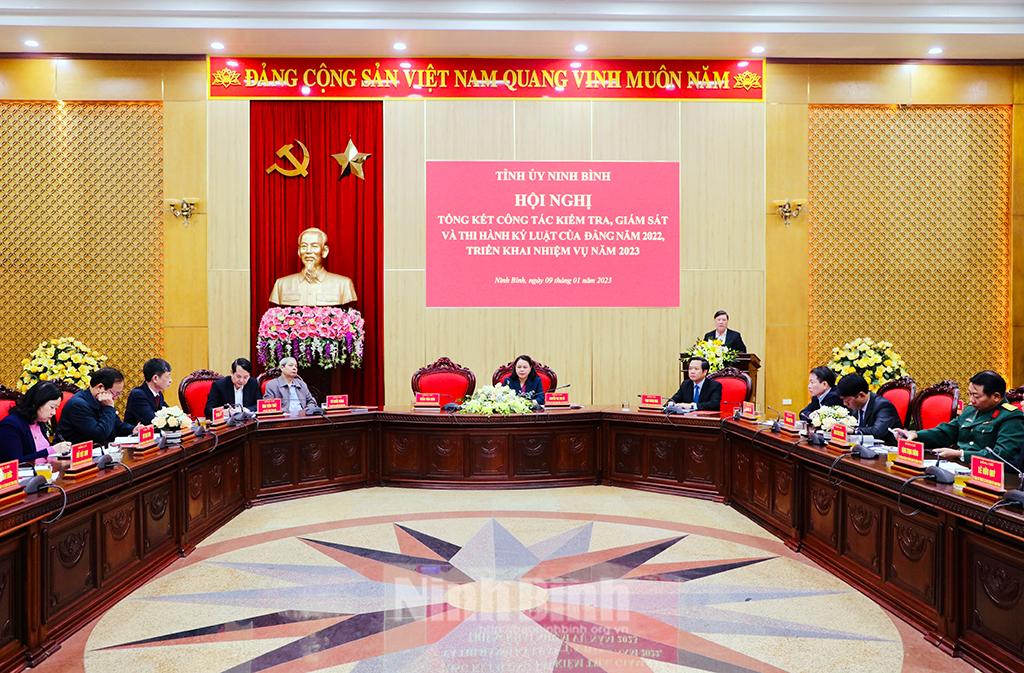 Triển khai nhiệm vụ công tác kiểm tra, giám sát và thi hành kỷ luật của Đảng năm 2023