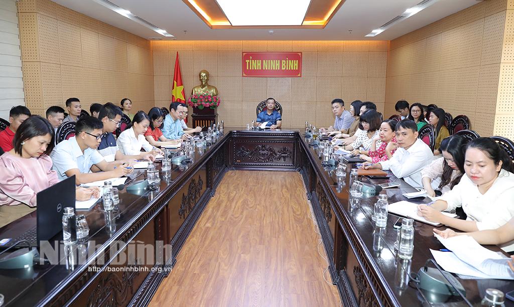 Hội nghị trực tuyến tập huấn nghiệp vụ về công tác cải cách, kiểm soát thủ tục hành chính trên môi trường điện tử