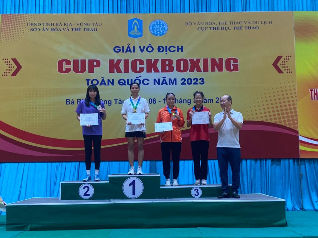 Ấn tượng về nữ võ sỹ Kickboxing Nguyễn Thị Thu Hà