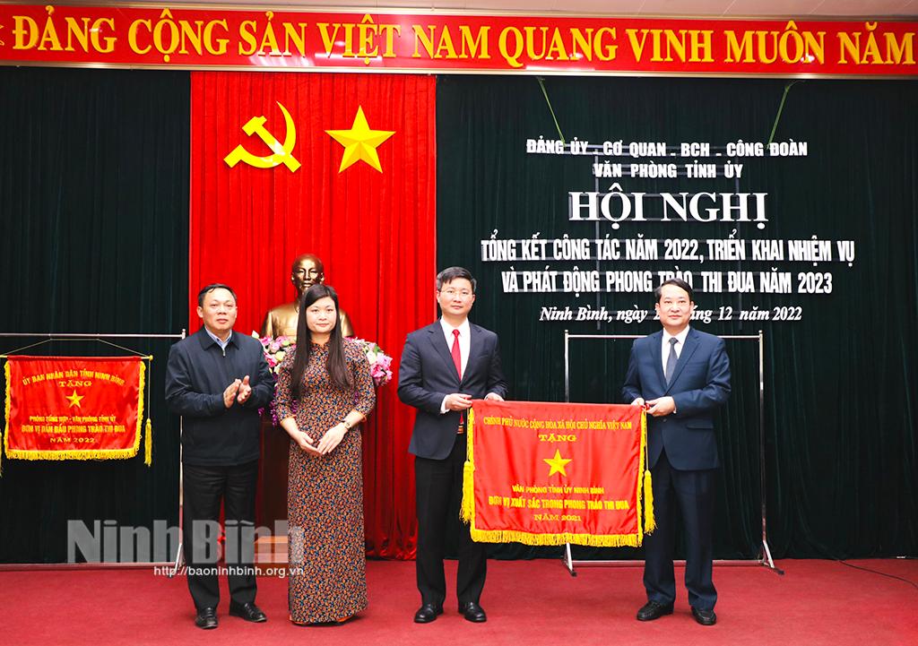 Văn phòng Tỉnh ủy Ninh Bình tích cực đổi mới theo hướng chuyên nghiệp, hiện đại, đáp ứng yêu cầu, nhiệm vụ được giao