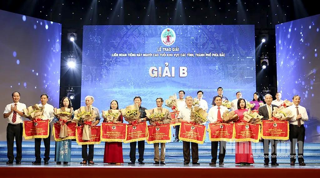 Ninh Bình đạt giải B tại Liên hoan Tiếng hát người cao tuổi các tỉnh, thành phố khu vực phía Bắc