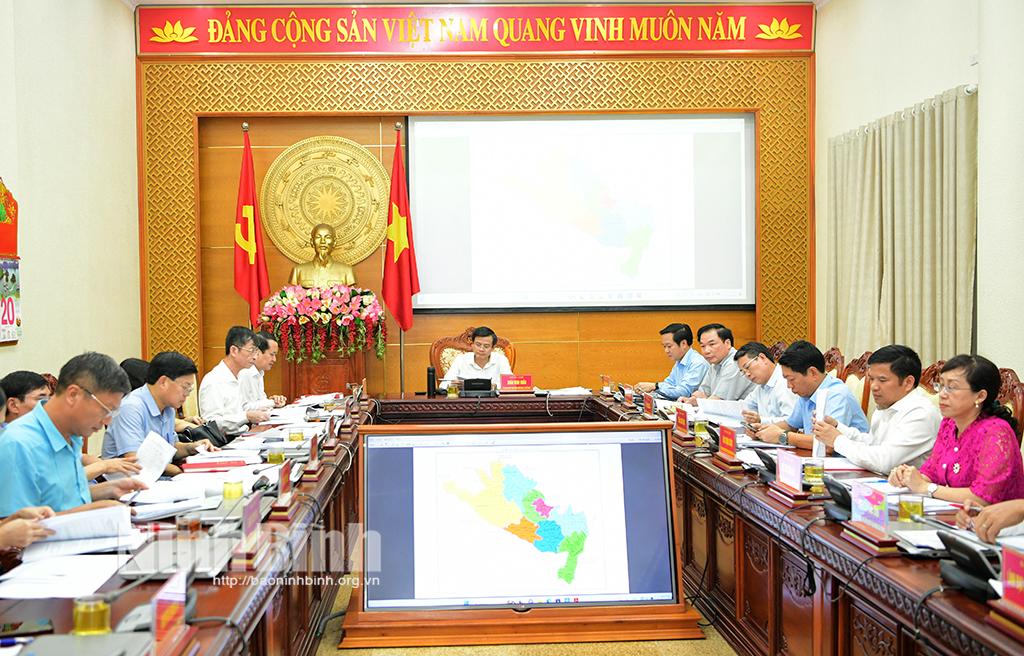 Hội nghị Ban Thường vụ Tỉnh ủy