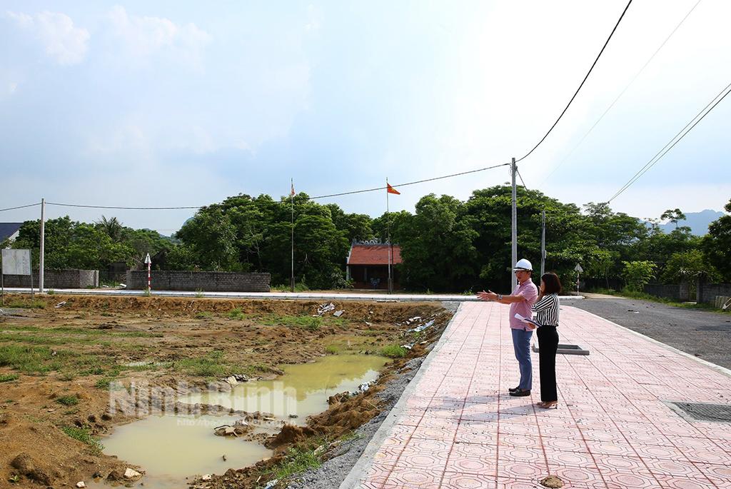 Nho Quan: Khó khăn giải phóng mặt bằng tuyến đường Đông- Tây được tháo gỡ