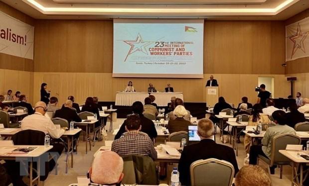 Đoàn Đảng Cộng sản Việt Nam dự cuộc gặp các Đảng Cộng sản và Công nhân