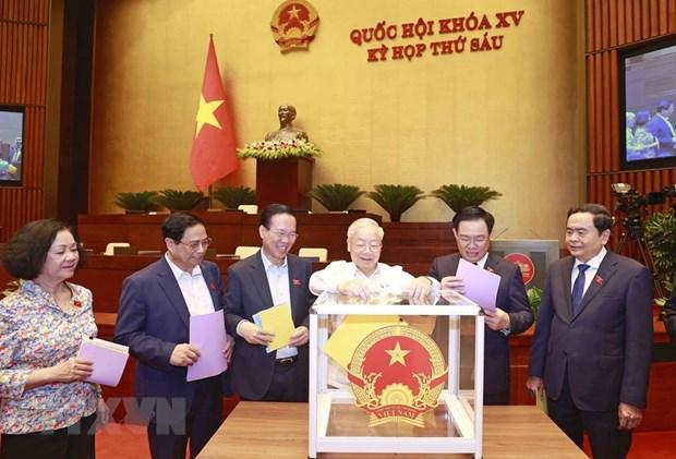 Quốc hội công bố kết quả lấy phiếu tín nhiệm 44 chức danh