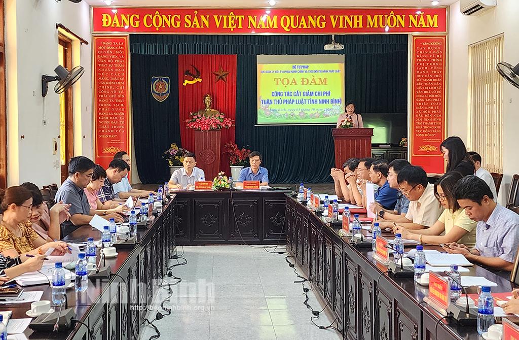 Tọa đàm công tác cắt giảm chi phí tuân thủ pháp luật