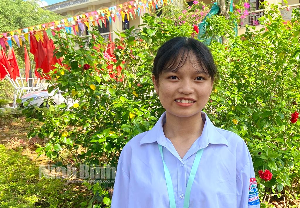 Lê Thị An - thủ khoa đầu vào ngôi trường mang tên người chiến sĩ cộng sản Tạ Uyên