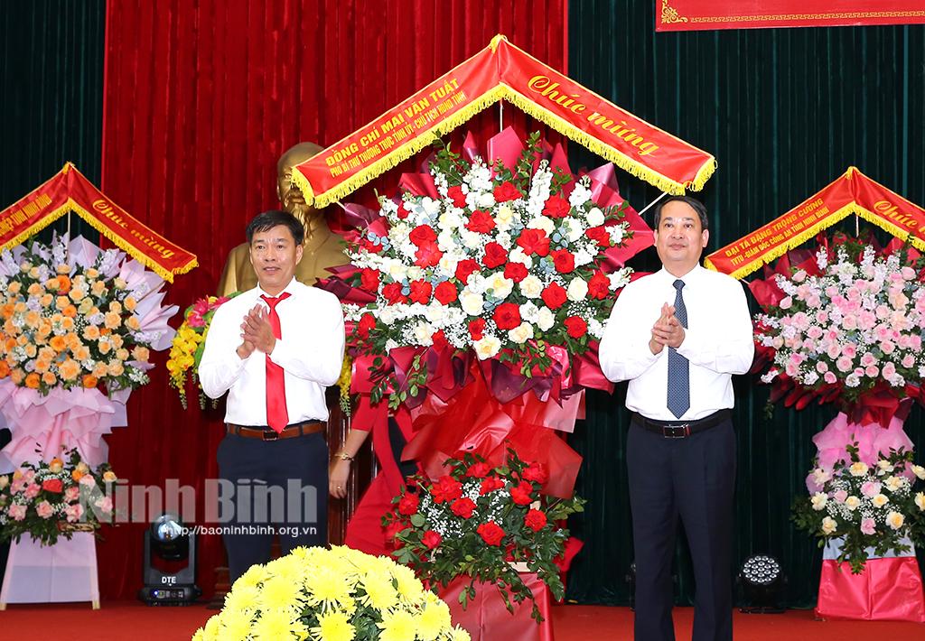 UBND huyện Yên Mô gặp mặt doanh nghiệp nhân kỷ niệm 78 năm Ngày Doanh nhân Việt Nam