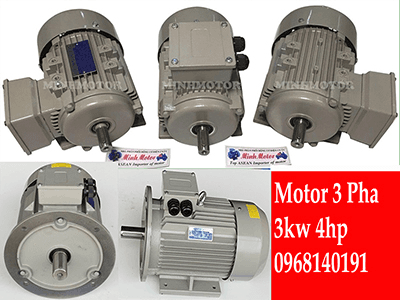 Mua ngay motor điện 4HP chính hãng tại Hồng Phúc Motor