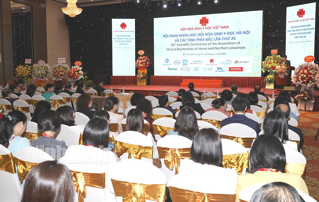 Hội nghị khoa học Hội Hóa sinh Y học Hà Nội và các tỉnh phía Bắc tại Ninh Bình