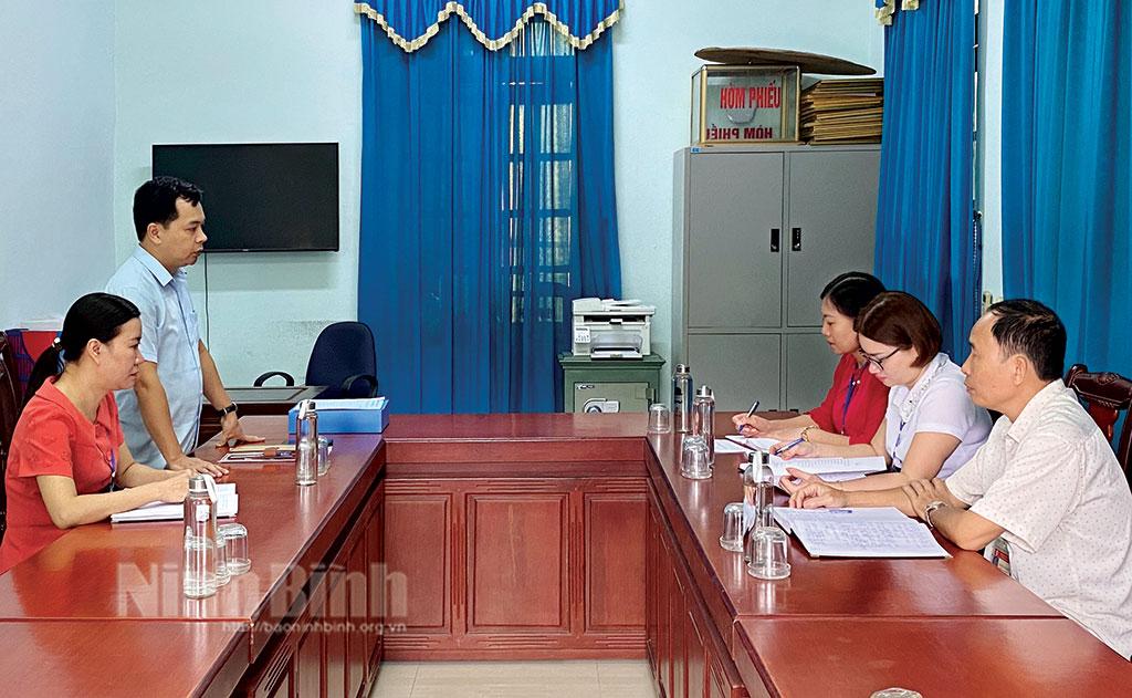 Đảng bộ thành phố Tam Điệp: Tăng cường công tác kiểm tra, giám sát góp phần giữ vững kỷ cương, kỷ luật của Đảng