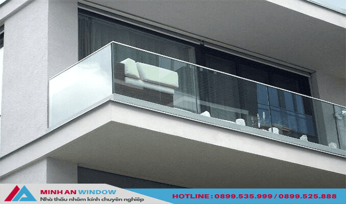 Minh An Window: Lan can kính cường lực - Xu hướng mới cho nhà hiện đại