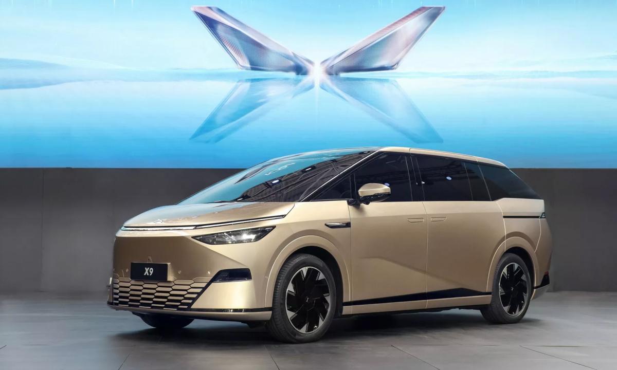 Xpeng X9 - MPV điện có tủ lạnh, ghế ngả như giường