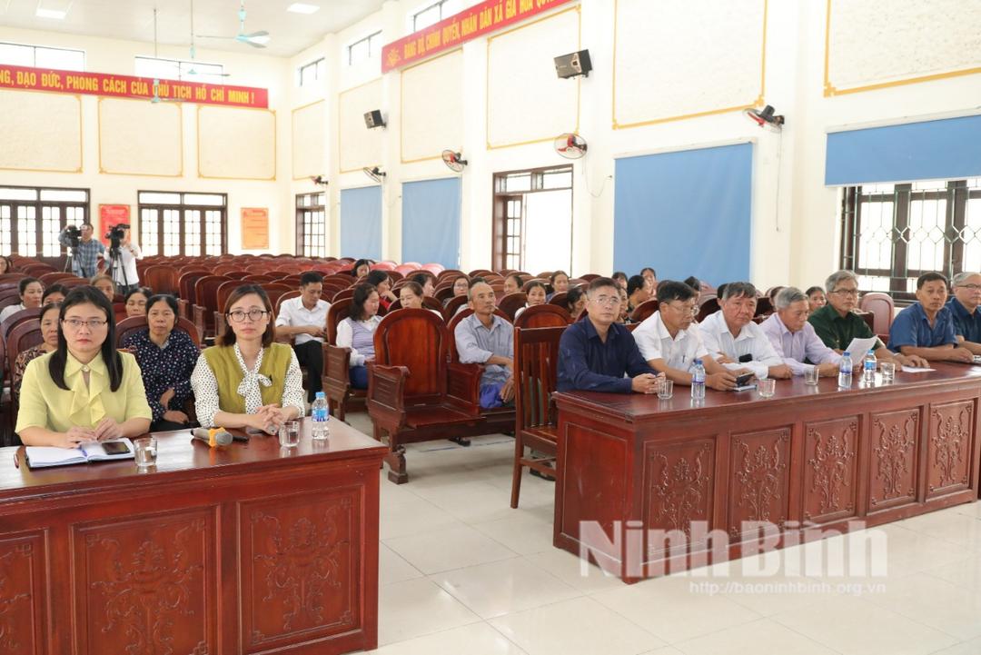 Hội nghị phổ biến kiến thức về kiểm soát mất cân bằng giới tính khi sinh tại Gia Viễn