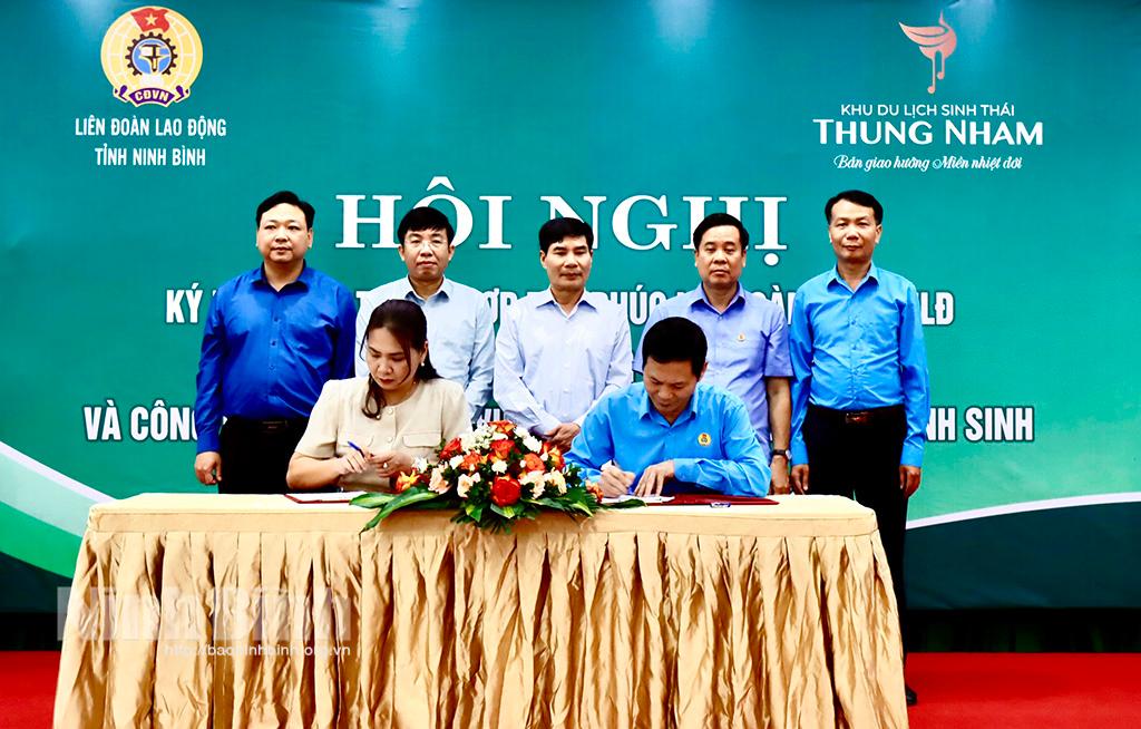 Ký kết thỏa thuận hợp tác Chương trình phúc lợi dành cho đoàn viên công đoàn