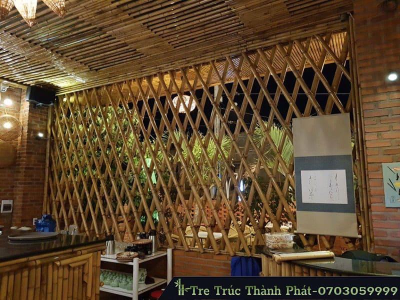 Vách ngăn bằng tre trúc - Xu hướng trong thiết kế nội thất hiện đại