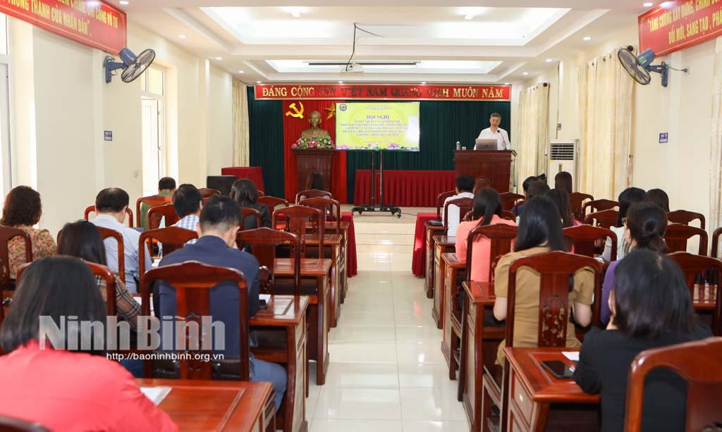 Tập huấn tuyên truyền Luật Thống kê