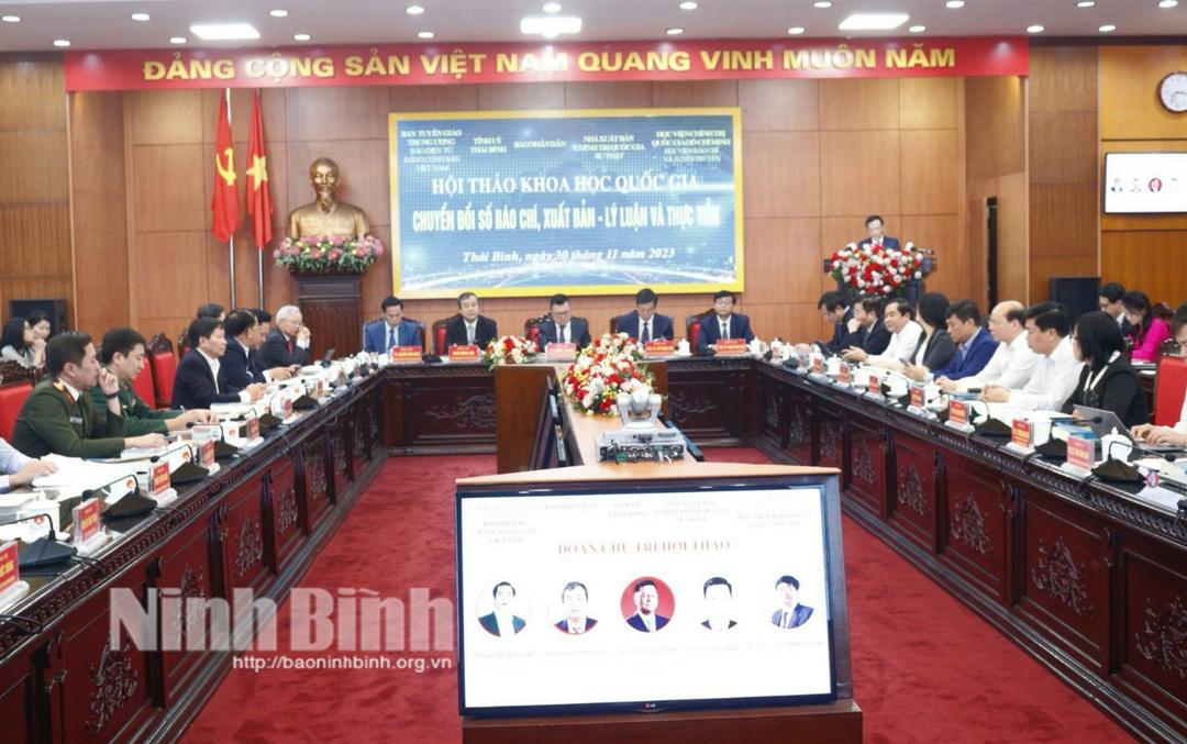 Hội thảo khoa học quốc gia "Chuyển đổi số báo chí, xuất bản-Lý luận và thực tiễn"