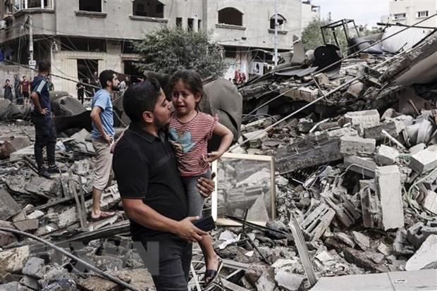 Dải Gaza đang trở thành mồ chôn trẻ em sau các trận không kích